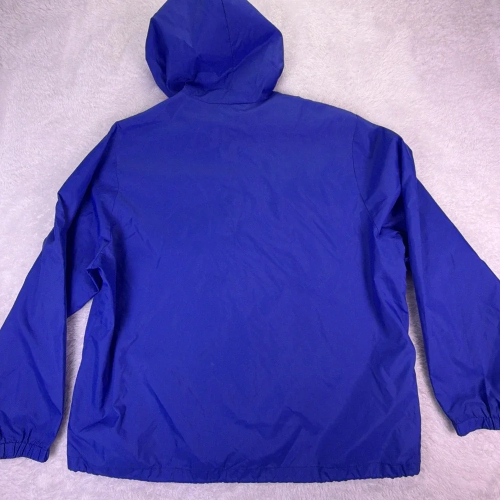 VTG Sportsmaster Mens XL Hooded Wind Breaker Rain Jacket 'MT Anthony Tennis' USA